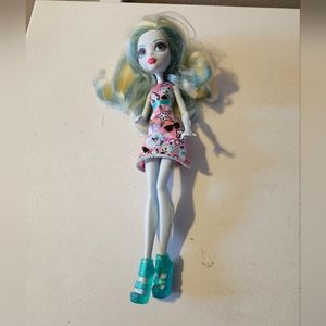 Monster High Emoji  Dress Lagoona Blue Doll 2016 Mattel